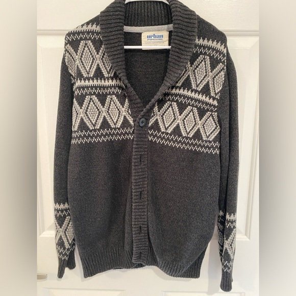 Urban Pipeline cardigan men’s/unisex sweater Med - Picture 4 of 12